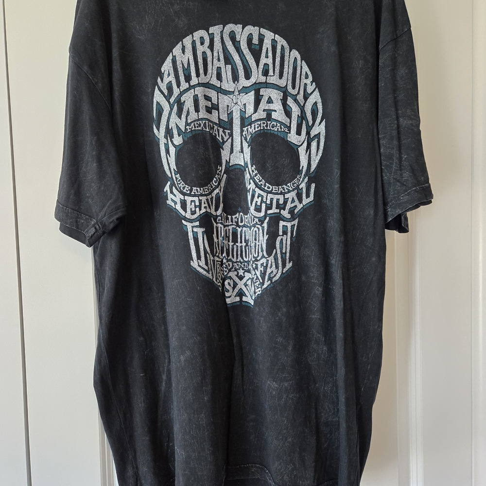 Metal Black Graphic T-Shirt